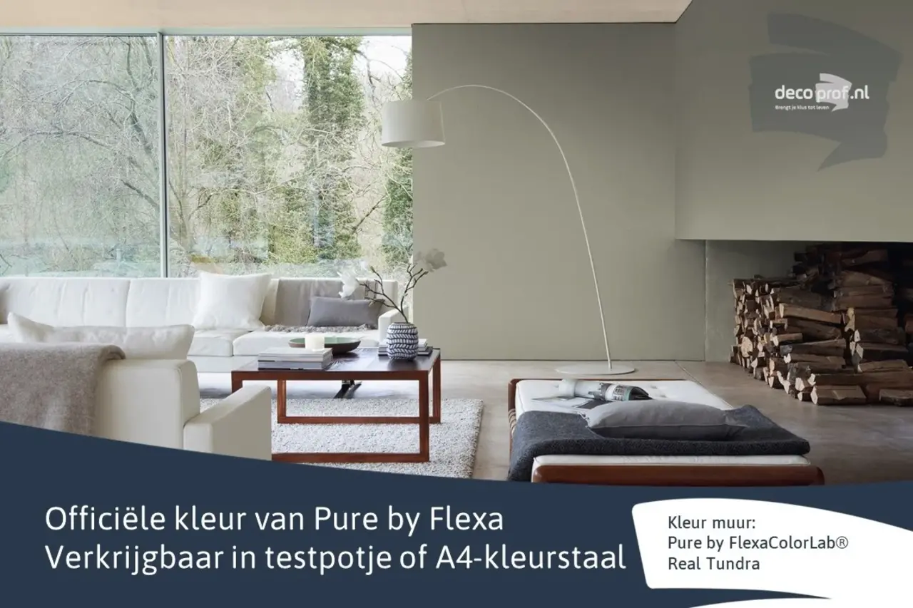 Kleurstaal Flexa Pure Real Tundra Kleurstaal Flexa Pure Real Tundra
