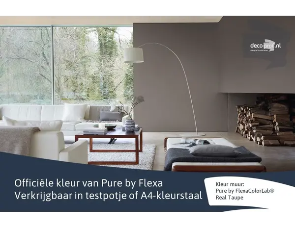 Kleurstaal Flexa Pure Real Taupe Kleurstaal Flexa Pure Real Taupe
