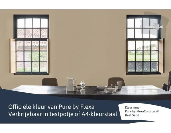 Kleurstaal Flexa Pure Real Sand Kleurstaal Flexa Pure Real Sand