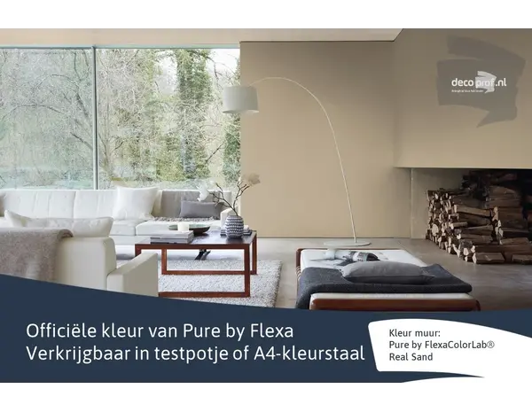Kleurstaal Flexa Pure Real Sand Kleurstaal Flexa Pure Real Sand