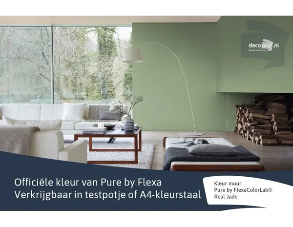 Kleurstaal Flexa Pure Real Jade Kleurstaal Flexa Pure Real Jade