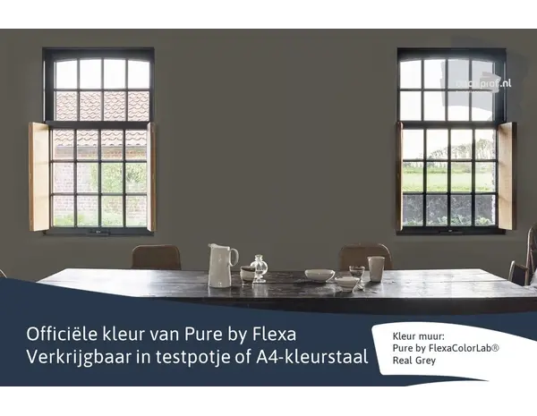 Kleurstaal Flexa Pure Real Grey Kleurstaal Flexa Pure Real Grey