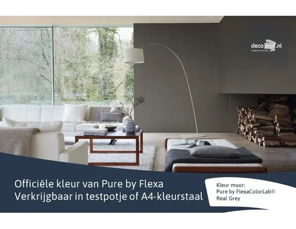 Kleurstaal Flexa Pure Real Grey Kleurstaal Flexa Pure Real Grey
