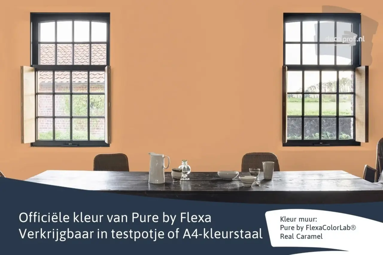 Kleurstaal Flexa Pure Real Caramel Kleurstaal Flexa Pure Real Caramel