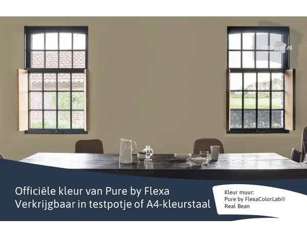 Kleurstaal Flexa Pure Real Bean Kleurstaal Flexa Pure Real Bean