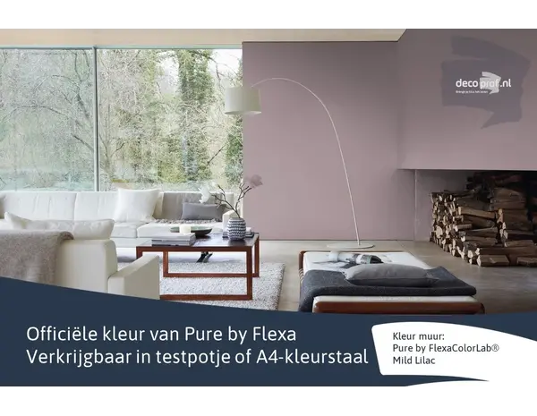 Kleurstaal Flexa Pure Mild Lilac
