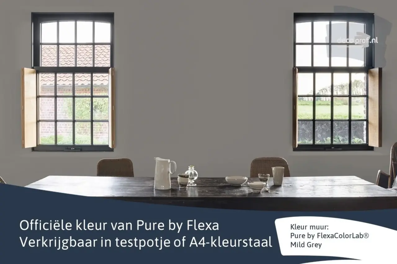 Kleurstaal Flexa Pure Mild Grey Kleurstaal Flexa Pure Mild Grey