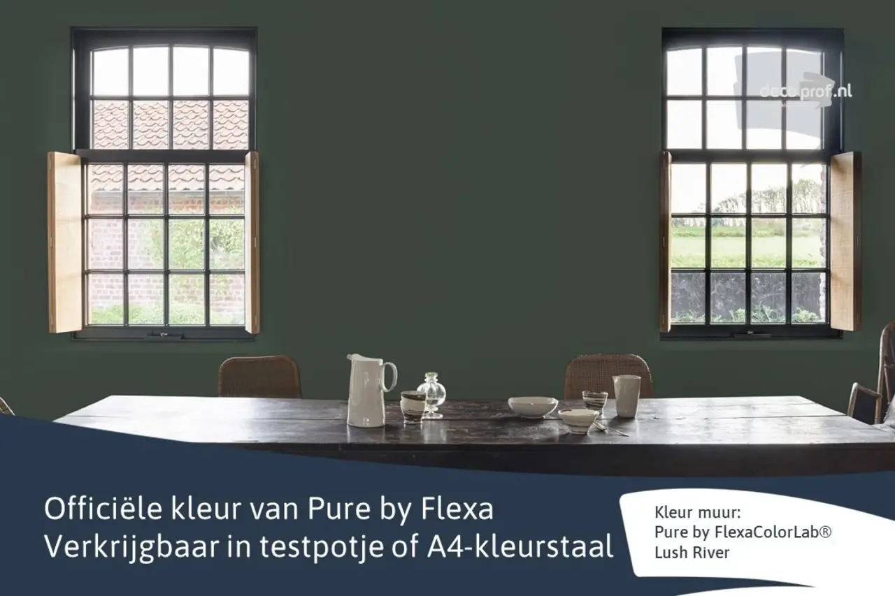 Kleurstaal Flexa Pure Lush River Kleurstaal Flexa Pure Lush River