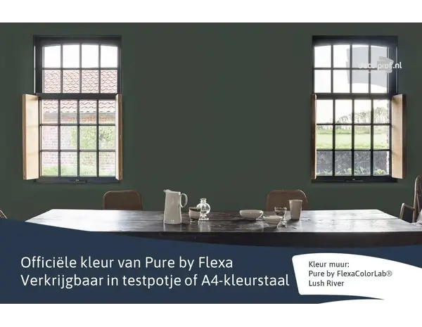 Kleurstaal Flexa Pure Lush River Kleurstaal Flexa Pure Lush River