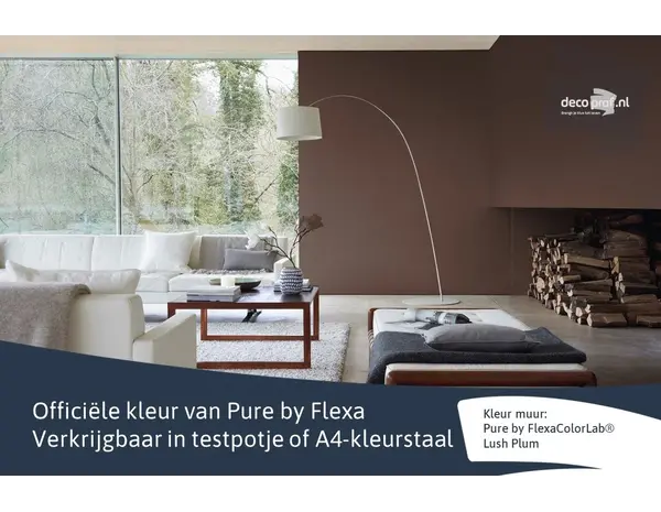 Kleurstaal Flexa Pure Lush Plum Kleurstaal Flexa Pure Lush Plum