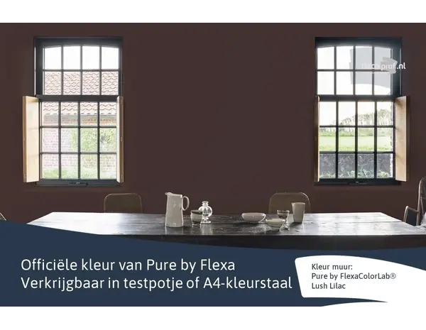 Kleurstaal Flexa Pure Lush Lilac Kleurstaal Flexa Pure Lush Lilac