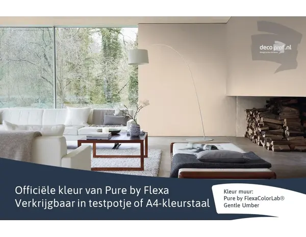 Kleurstaal Flexa Pure Gentle Umber Kleurstaal Flexa Pure Gentle Umber