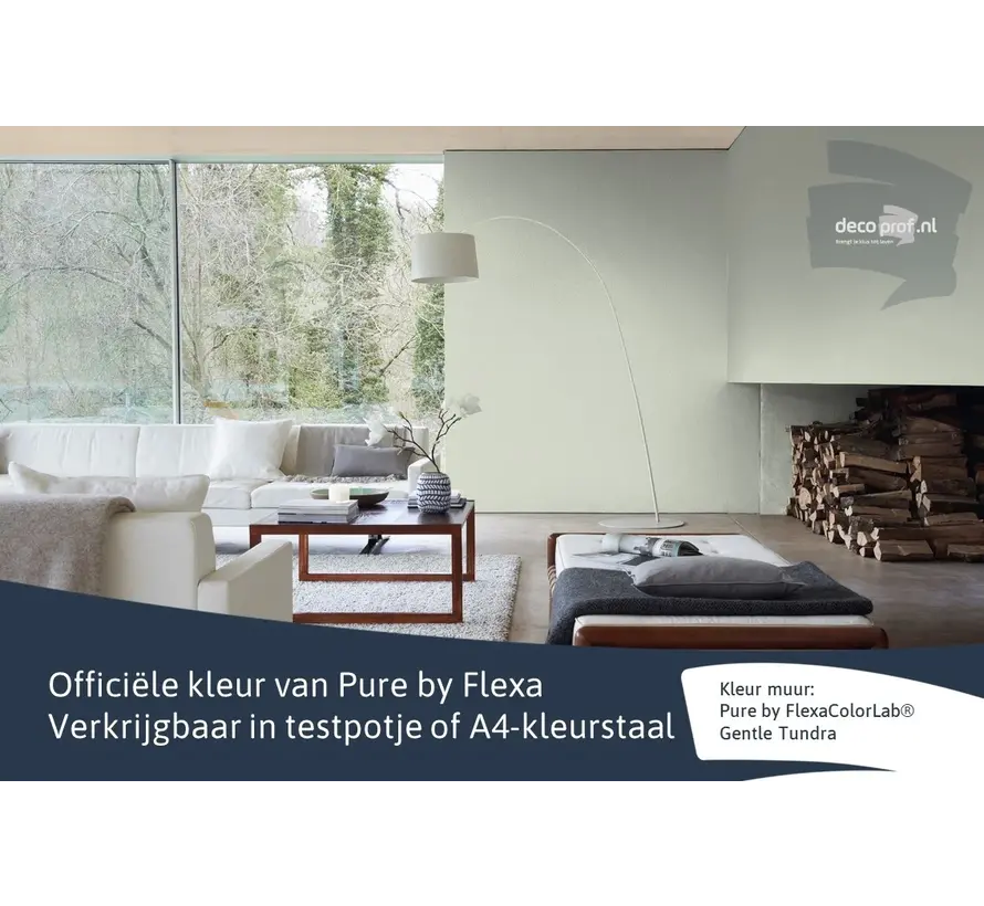 Kleurstaal Flexa Pure Gentle Tundra - A4 Formaat