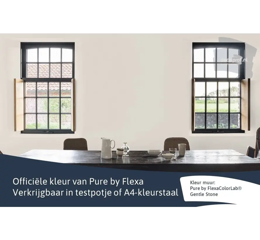 Kleurstaal Flexa Pure Gentle Stone - A4 Formaat