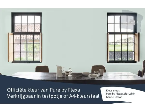 Kleurstaal Flexa Pure Gentle Ocean Kleurstaal Flexa Pure Gentle Ocean