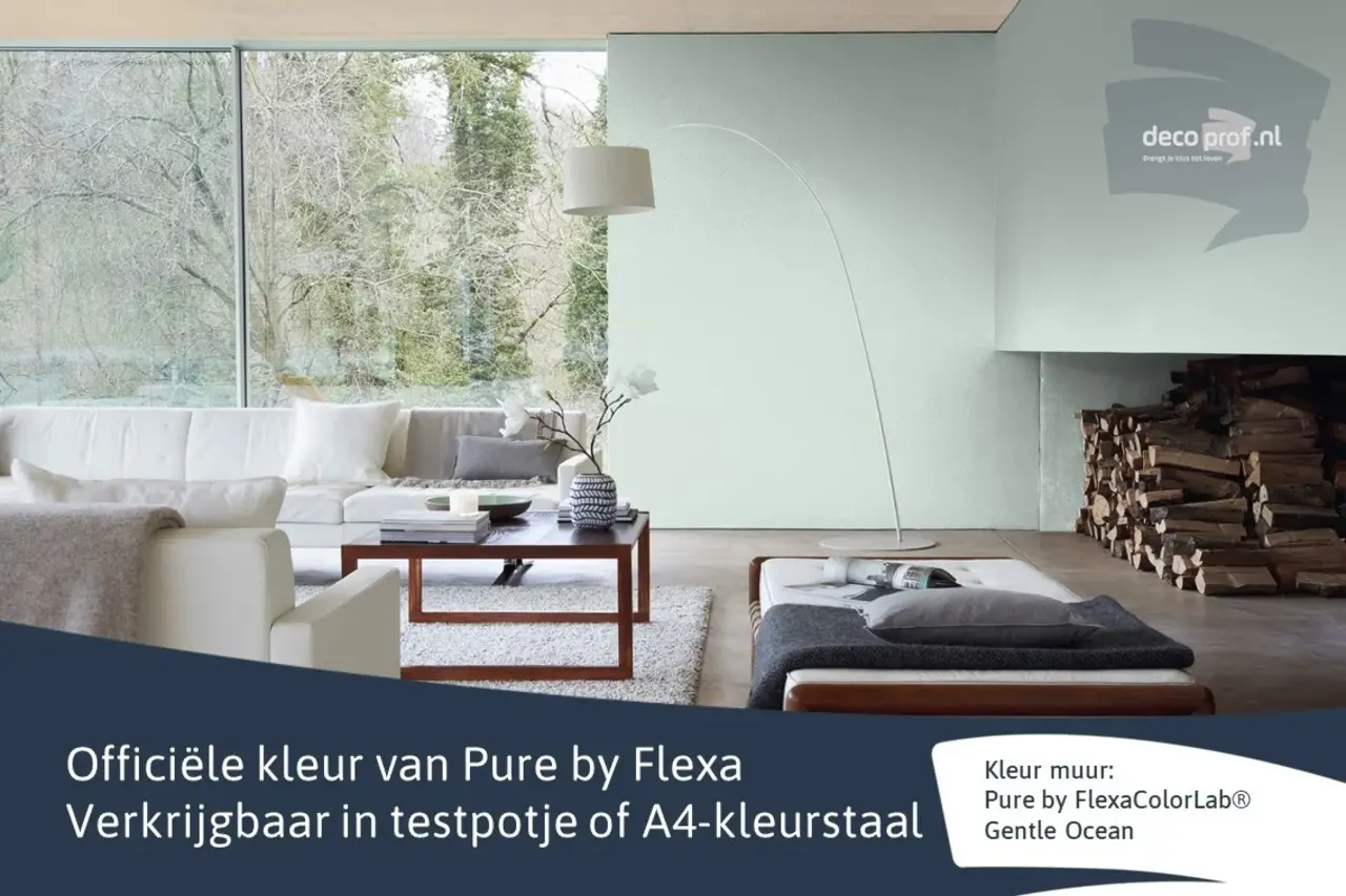 Kleurstaal Flexa Pure Gentle Ocean Kleurstaal Flexa Pure Gentle Ocean