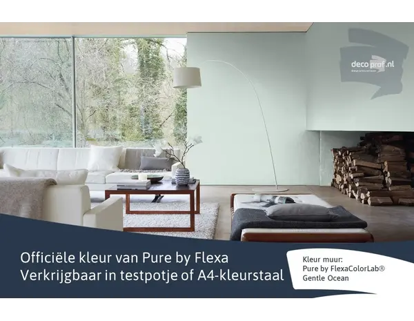 Kleurstaal Flexa Pure Gentle Ocean Kleurstaal Flexa Pure Gentle Ocean