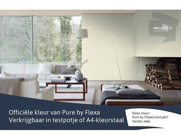 Kleurstaal Flexa Pure Gentle Jade Kleurstaal Flexa Pure Gentle Jade