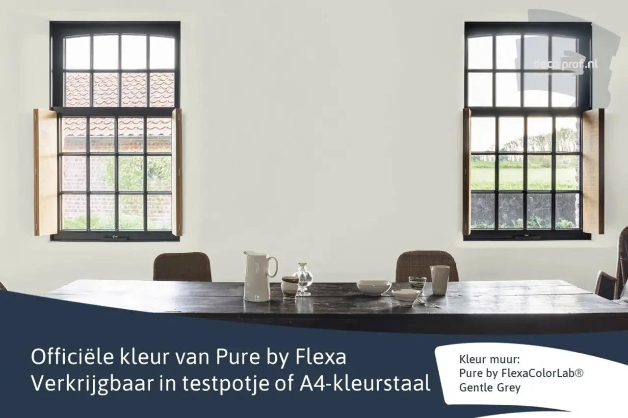 Kleurstaal Flexa Pure Gentle Grey Kleurstaal Flexa Pure Gentle Grey
