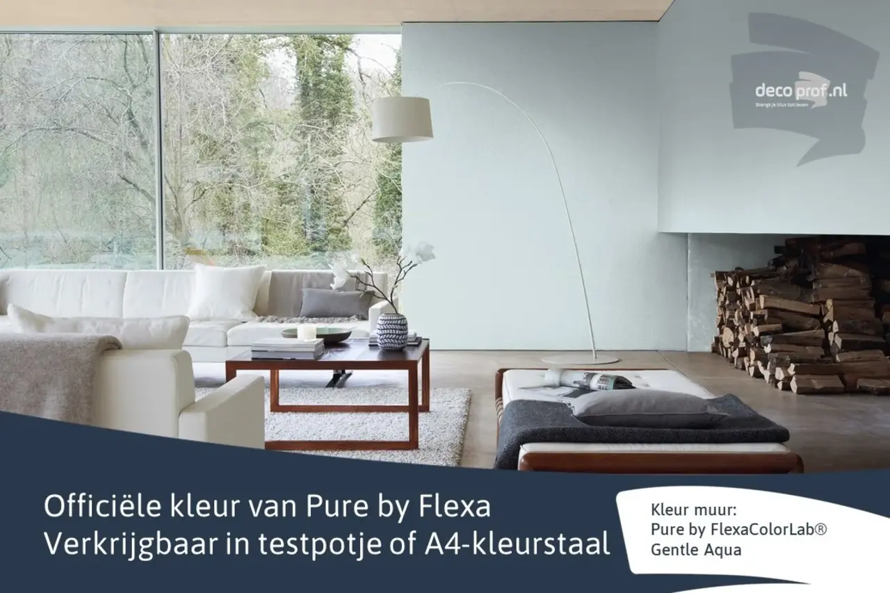 Kleurstaal Flexa Pure Gentle Aqua Kleurstaal Flexa Pure Gentle Aqua