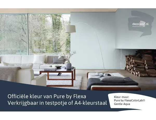 Kleurstaal Flexa Pure Gentle Aqua Kleurstaal Flexa Pure Gentle Aqua