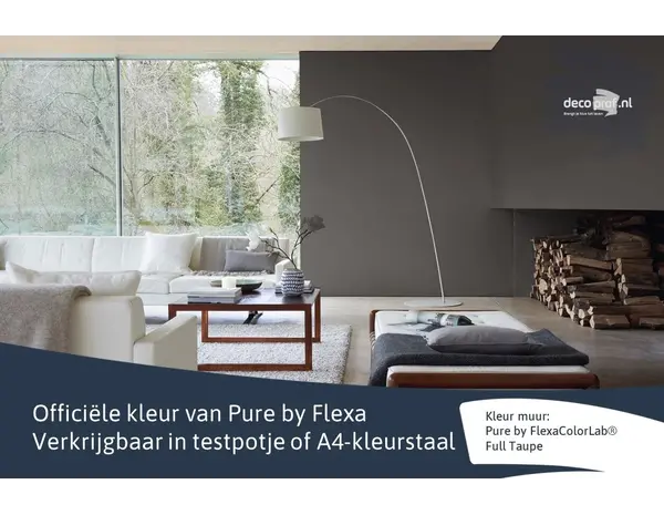 Kleurstaal Flexa Pure Full Taupe Kleurstaal Flexa Pure Full Taupe