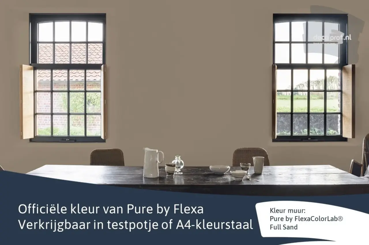 Kleurstaal Flexa Pure Full Sand Kleurstaal Flexa Pure Full Sand