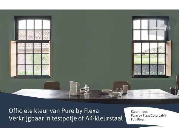 Kleurstaal Flexa Pure Full River Kleurstaal Flexa Pure Full River