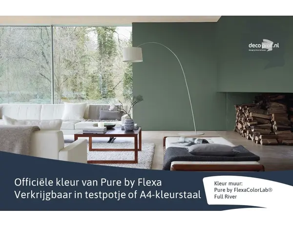 Kleurstaal Flexa Pure Full River Kleurstaal Flexa Pure Full River