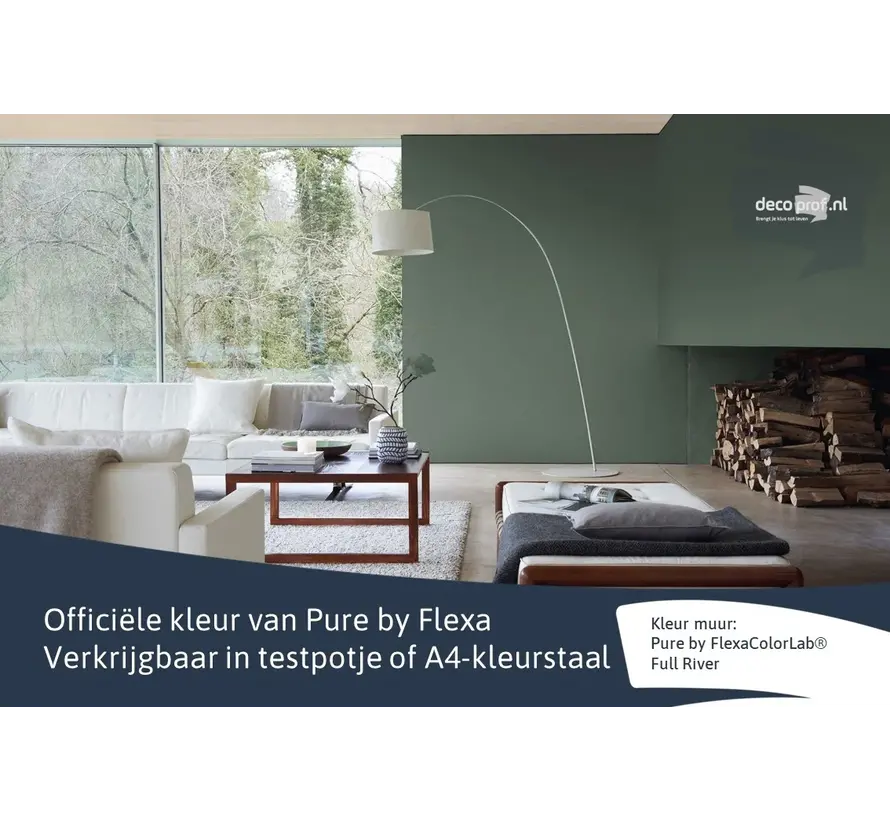 Kleurstaal Flexa Pure Full River - A4 Formaat