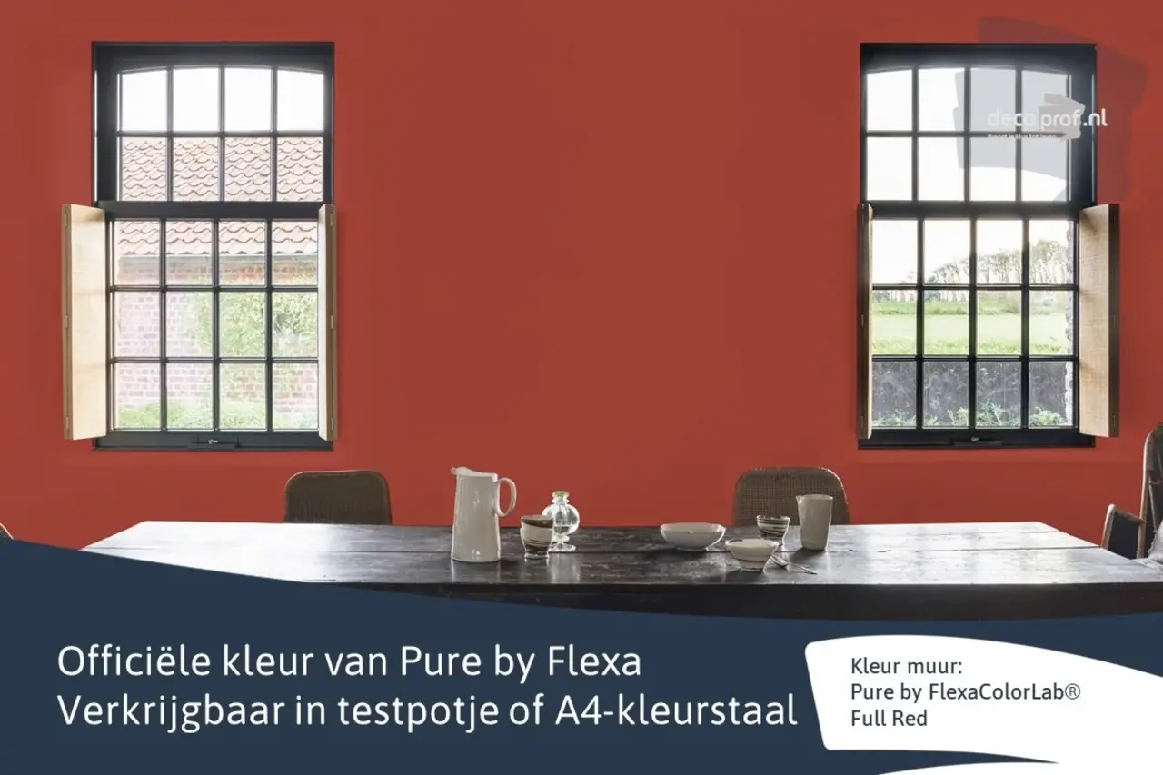 Flexa Flexa Pure Full Red Flexa Flexa Pure Full Red