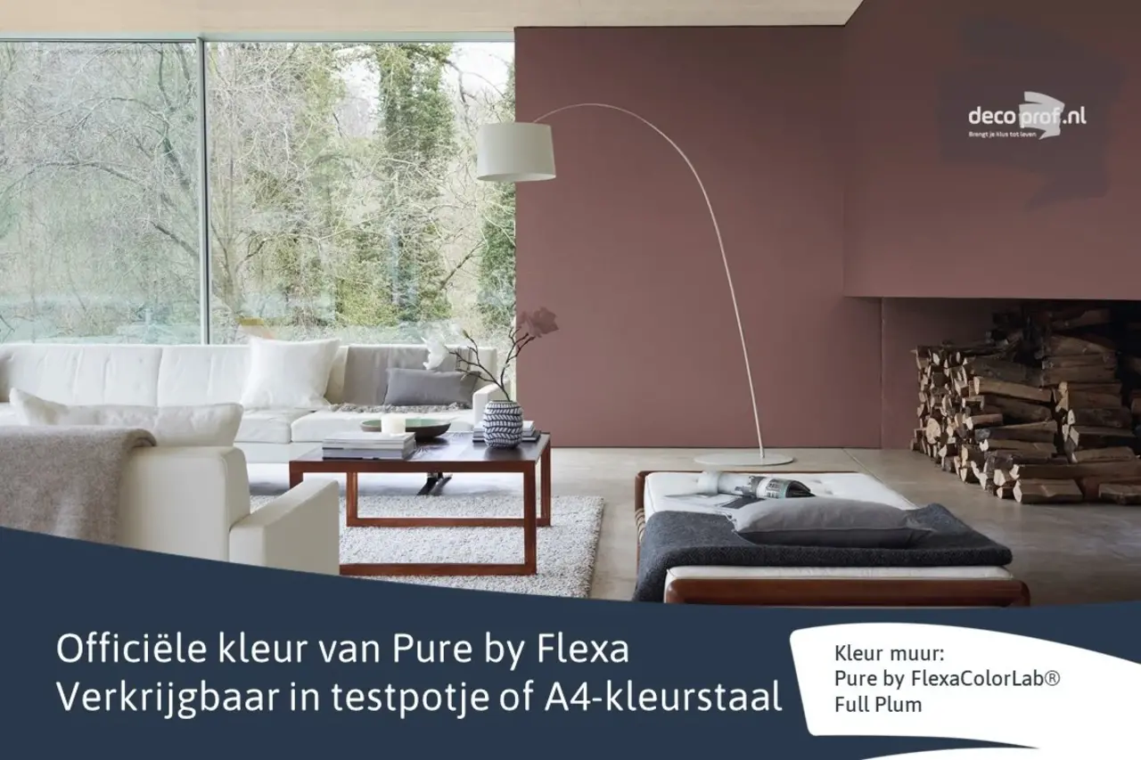 Flexa Flexa Pure Full Plum Flexa Flexa Pure Full Plum
