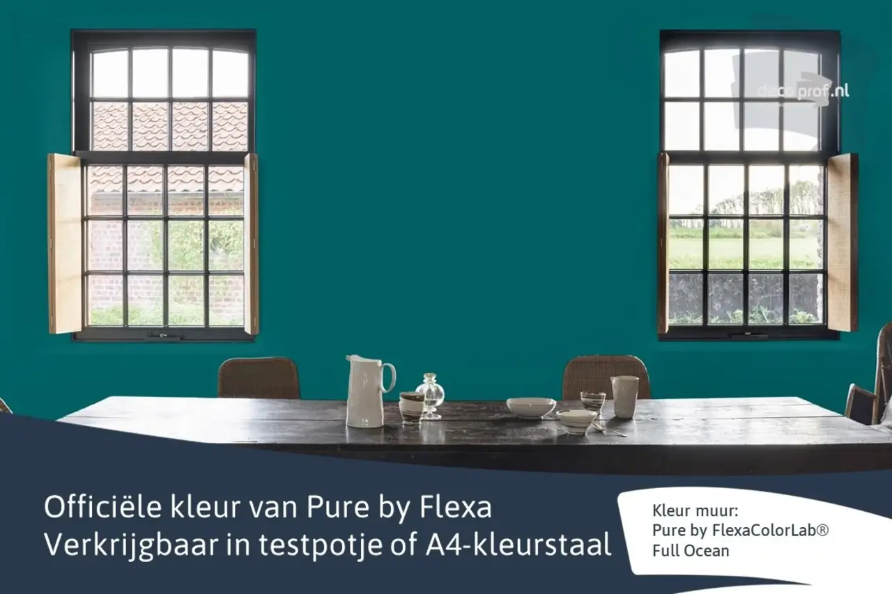 Kleurstaal Flexa Pure Full Ocean Kleurstaal Flexa Pure Full Ocean