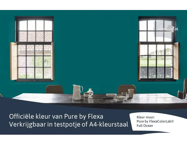 Kleurstaal Flexa Pure Full Ocean Kleurstaal Flexa Pure Full Ocean