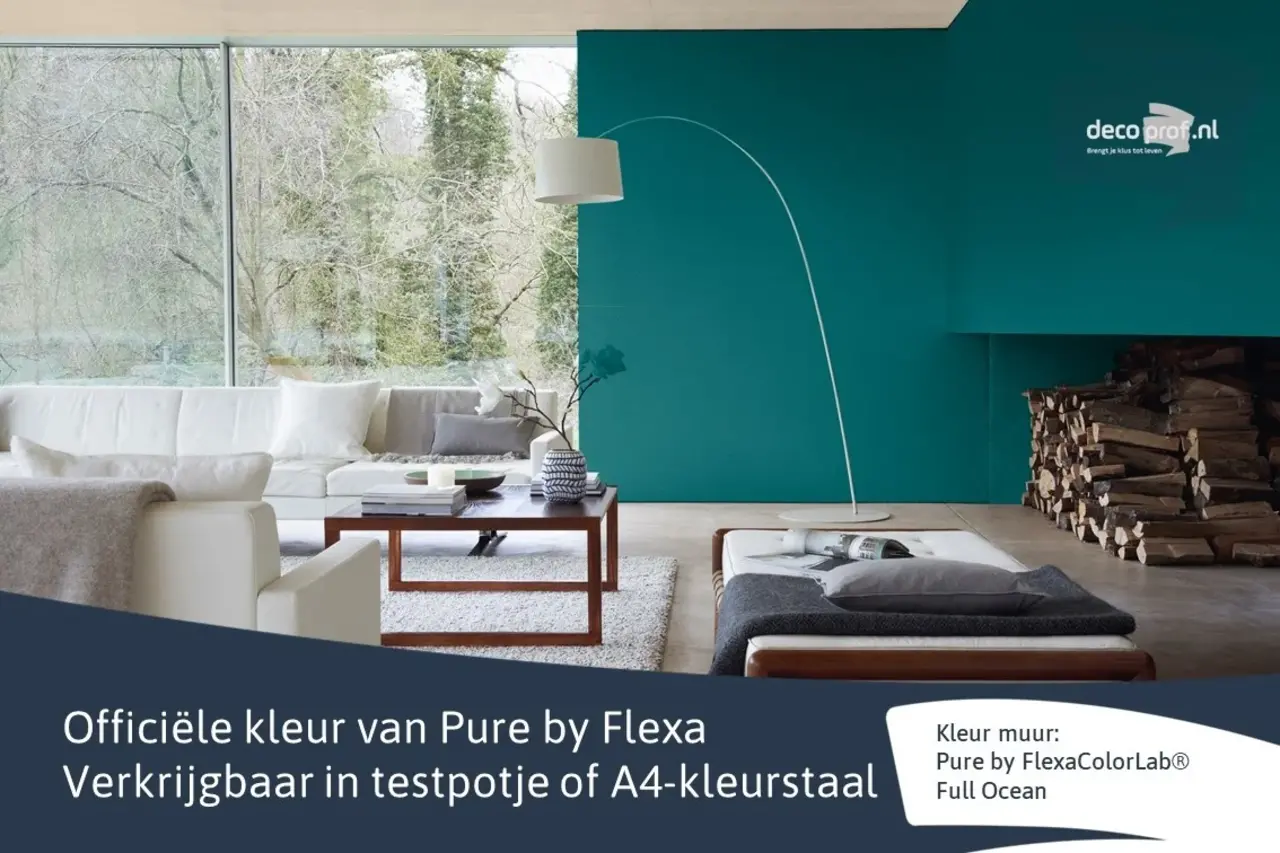 Kleurstaal Flexa Pure Full Ocean Kleurstaal Flexa Pure Full Ocean