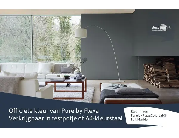 Flexa Flexa Pure Full Marble / RAL 7012 Flexa Flexa Pure Full Marble / RAL 7012