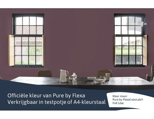 Kleurstaal Flexa Pure Full Lilac