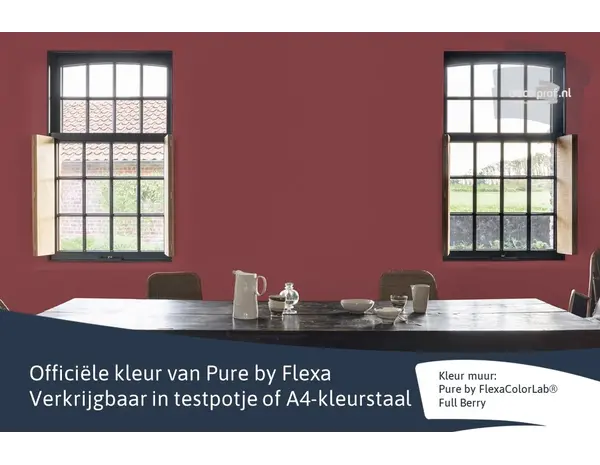 Kleurstaal Flexa Pure Full Berry Kleurstaal Flexa Pure Full Berry