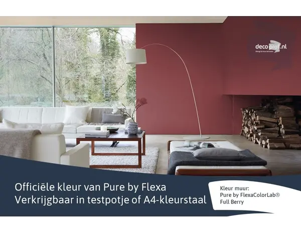 Kleurstaal Flexa Pure Full Berry Kleurstaal Flexa Pure Full Berry
