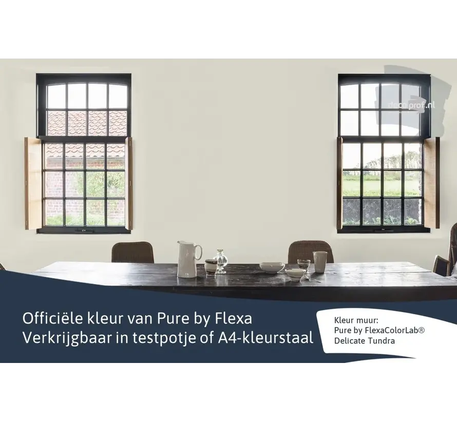 Kleurstaal Flexa Pure Delicate Tundra - A4 Formaat