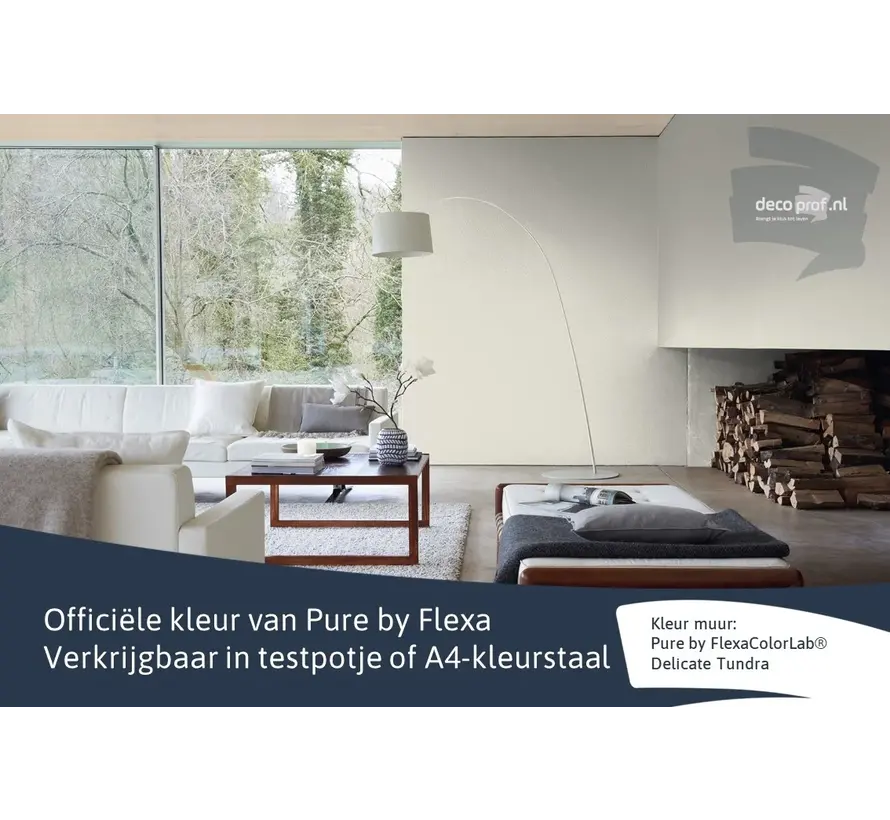 Kleurstaal Flexa Pure Delicate Tundra - A4 Formaat