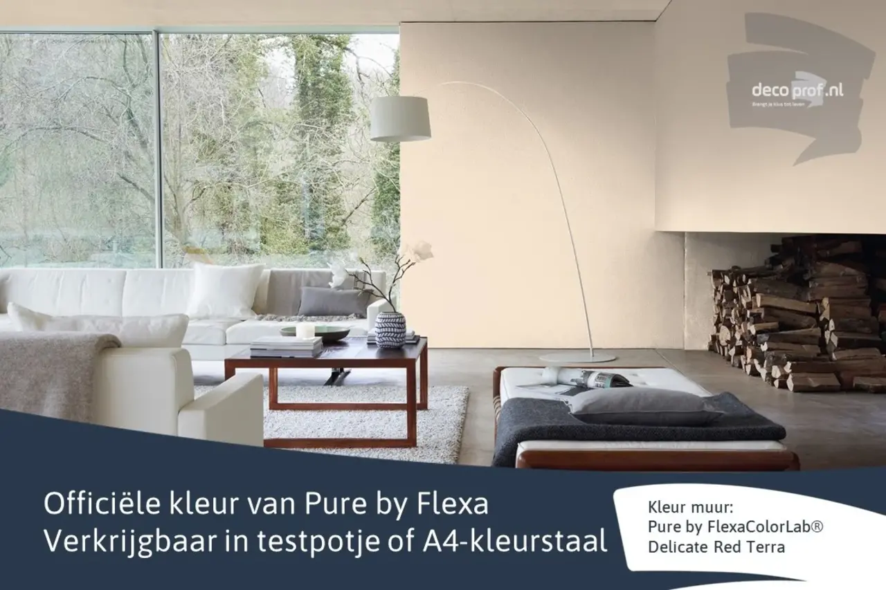 Flexa Flexa Pure Delicate Red Terra Flexa Flexa Pure Delicate Red Terra