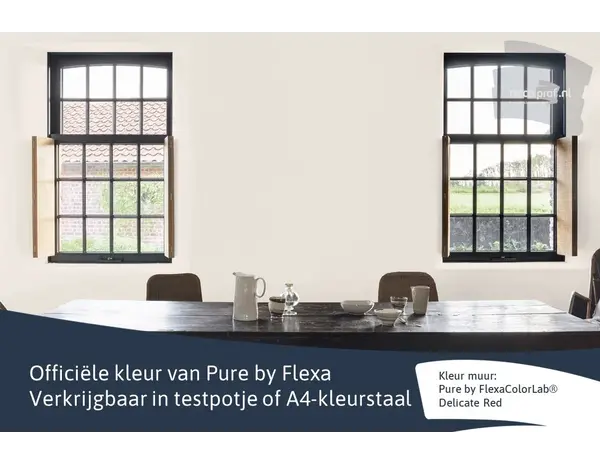 Kleurstaal Flexa Pure Delicate Red Kleurstaal Flexa Pure Delicate Red
