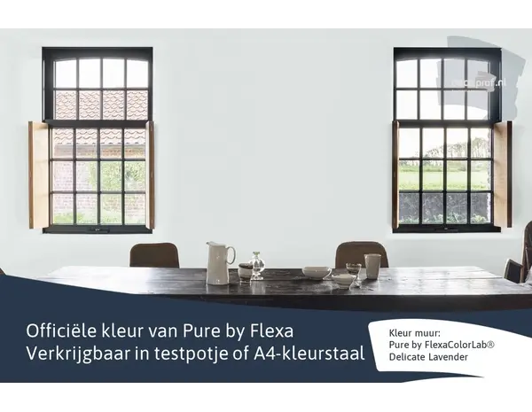 Kleurstaal Flexa Pure Delicate Lavender Kleurstaal Flexa Pure Delicate Lavender