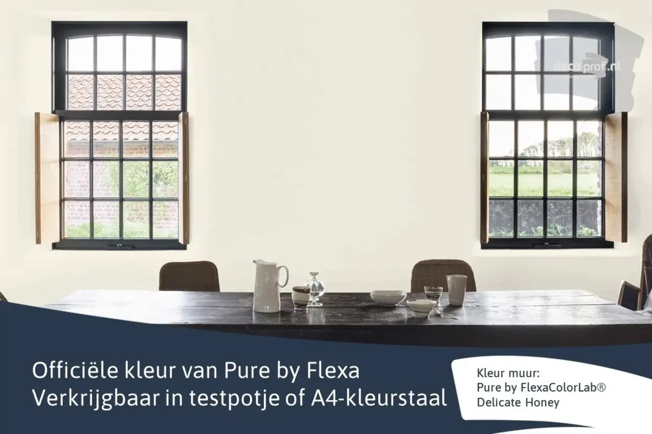 Kleurstaal Flexa Pure Delicate Honey
