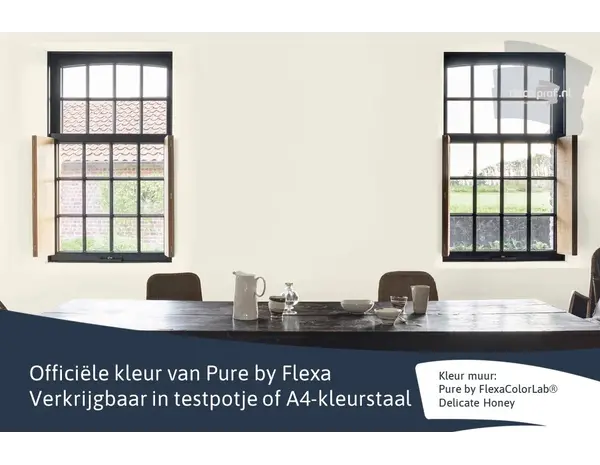 Kleurstaal Flexa Pure Delicate Honey
