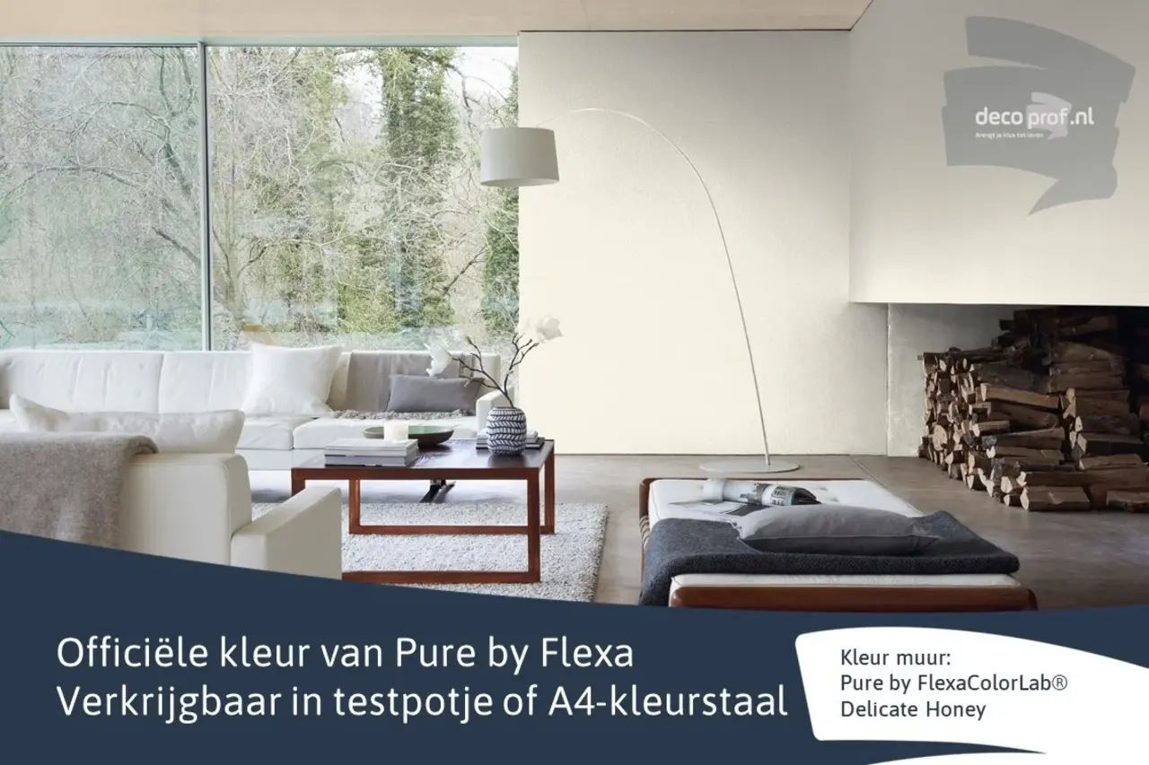 Kleurstaal Flexa Pure Delicate Honey