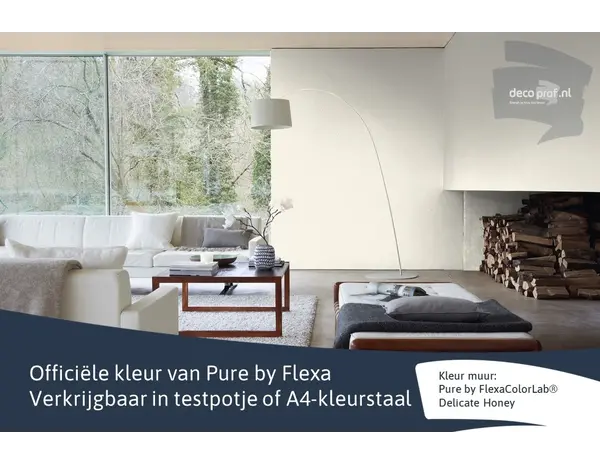 Kleurstaal Flexa Pure Delicate Honey