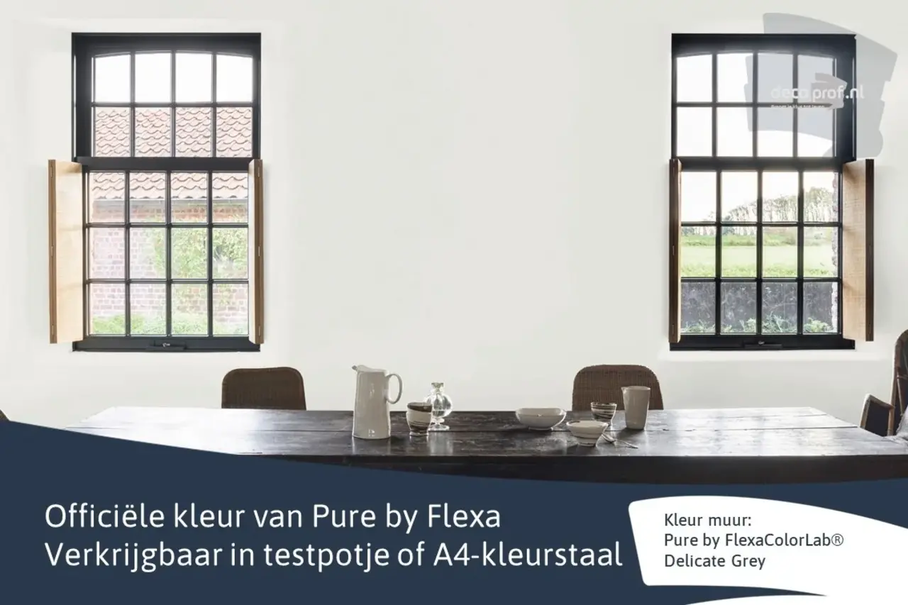 Flexa Flexa Pure Delicate Grey / RAL9016 Flexa Flexa Pure Delicate Grey / RAL9016