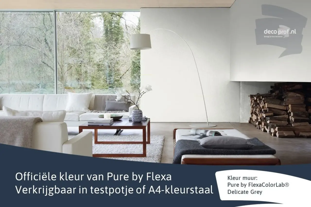 Flexa Flexa Pure Delicate Grey / RAL9016 Flexa Flexa Pure Delicate Grey / RAL9016
